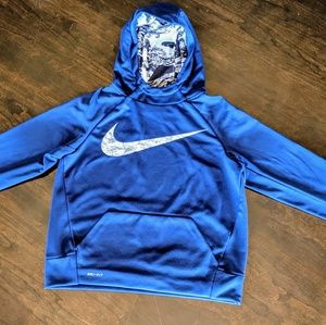 Nike blue DRI-FIT sweatshirt